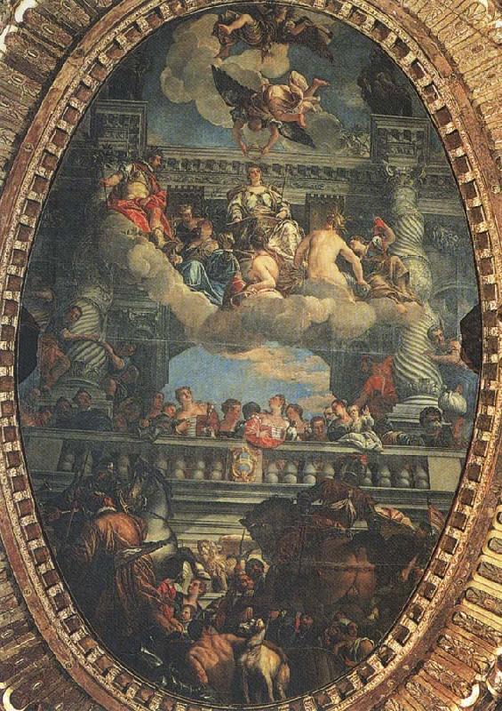 Paolo  Veronese Apotheosis of Vencie china oil painting image